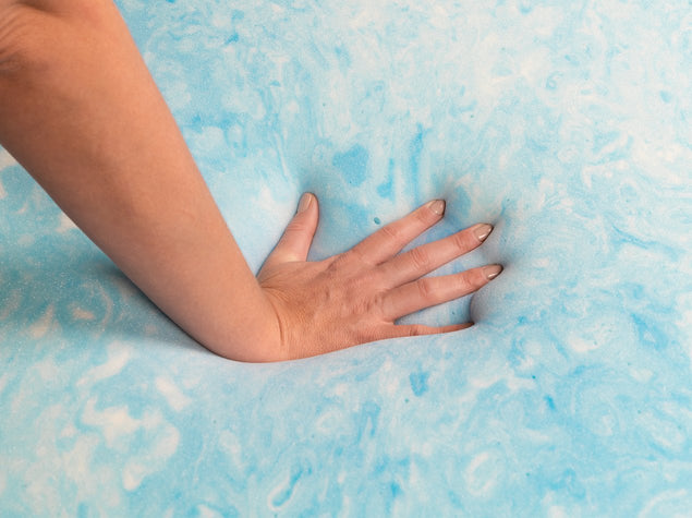 2.5-lb. Gel Swirl Memory Foam Topper